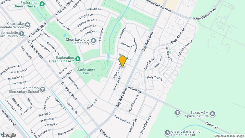 1525 Bonanza Rd Map and Location Details