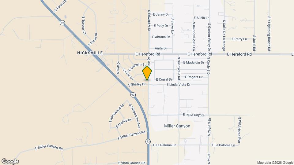 5181 E Shirley Dr Map and Location Details