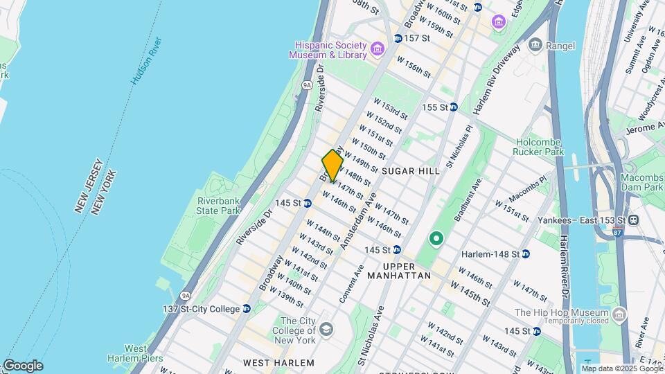 542 W 147th St Mapa y Detalles de la Ubicación