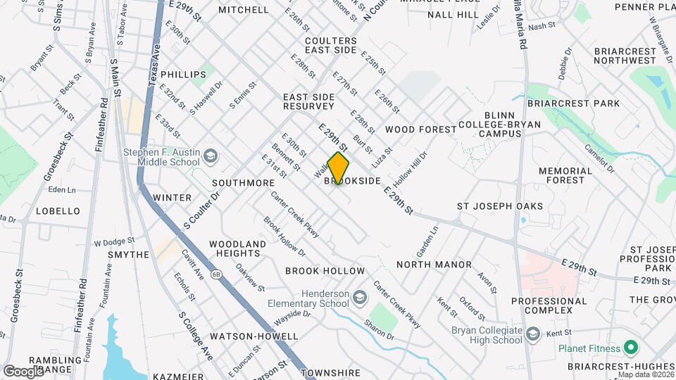 1538 Bennett St Map and Location Details