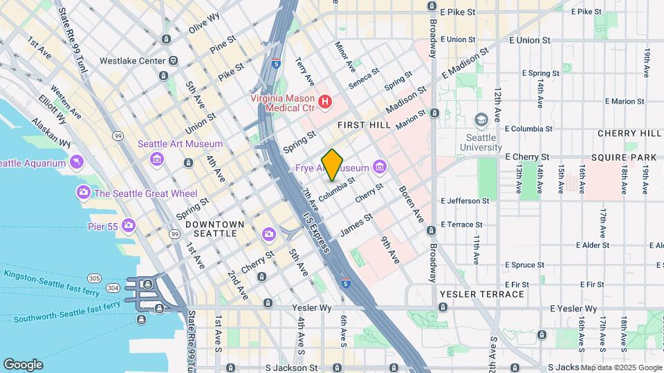 800 Columbia St, Unit 1503 Map and Location Details
