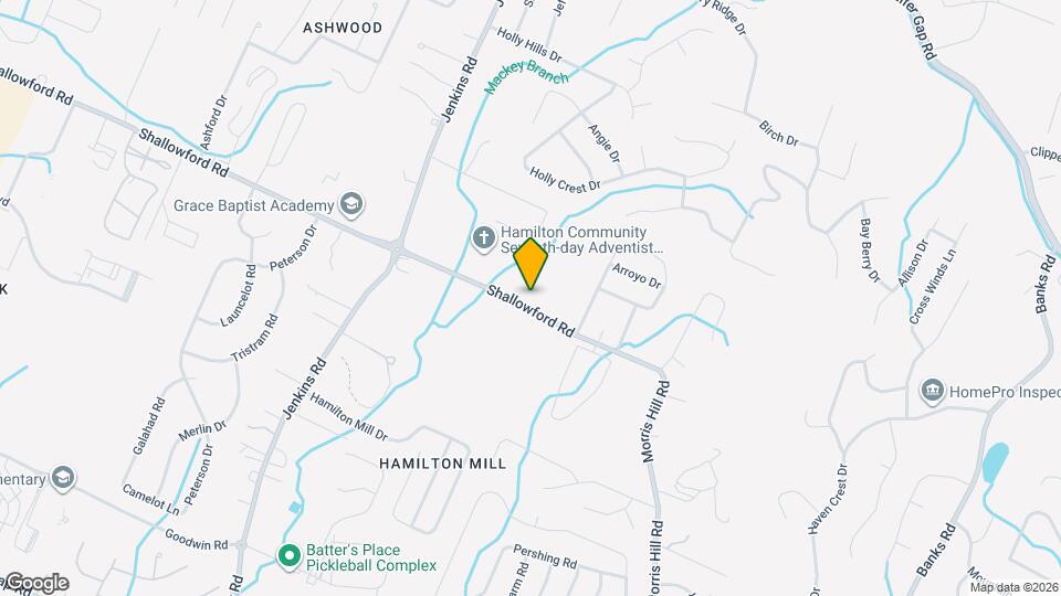 8011 Shallowford Rd Map and Location Details