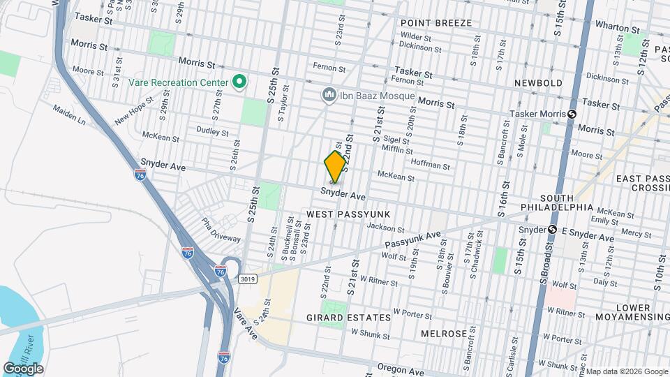 2049 S Croskey St Mapa y Detalles de la Ubicación