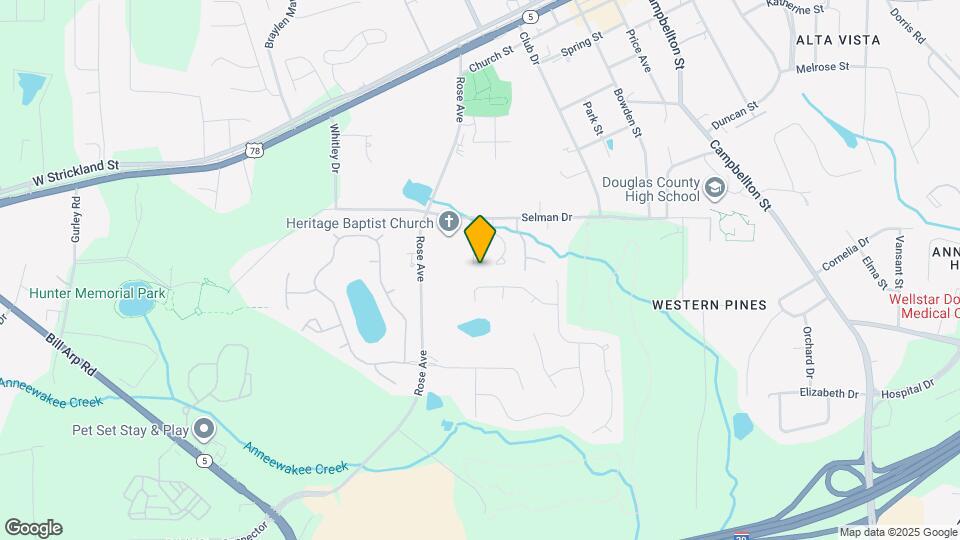 8843 W Hills Ct Map and Location Details