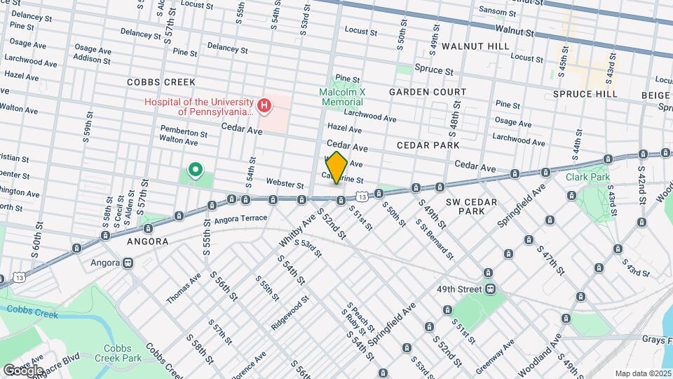 5110 Webster St Map and Location Details