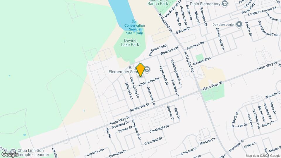 706 Maplecreek Dr Map and Location Details