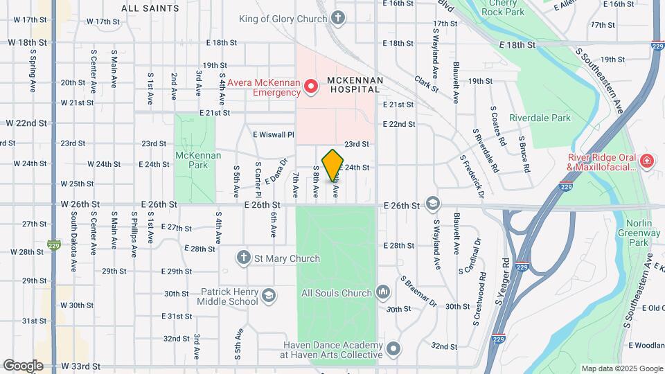 1715 S 9th Ave Map and Location Details