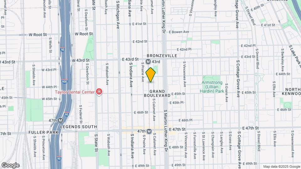 4426 S Calumet Ave Map and Location Details