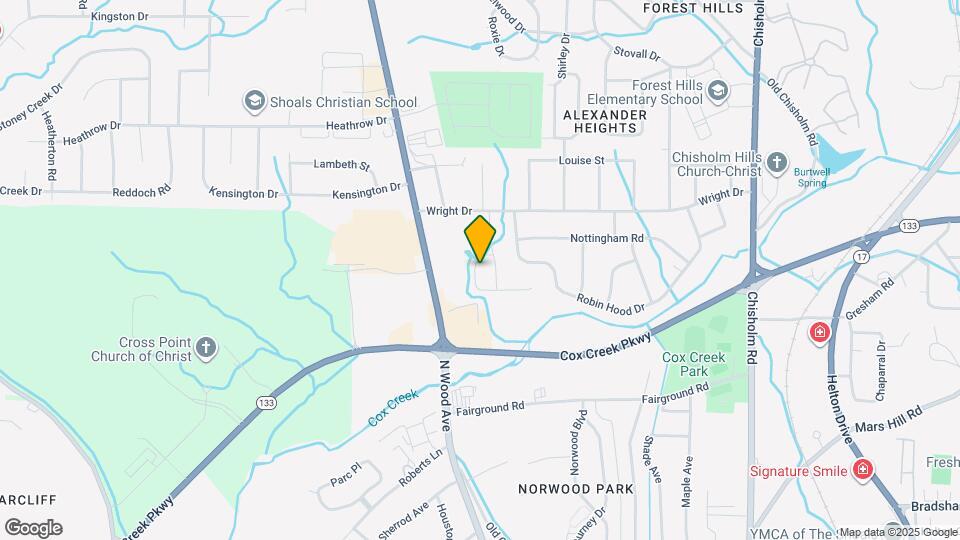 105 Dora Dr Map and Location Details