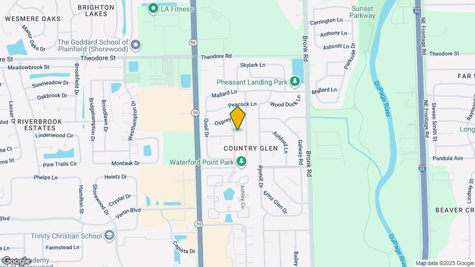 1304 Partridge Dr Map and Location Details