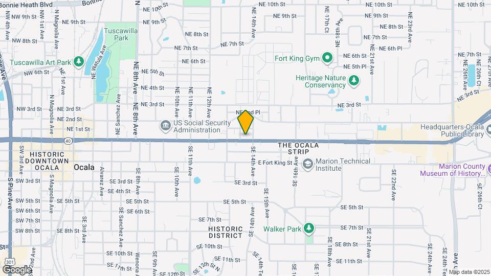 1315 E Silver Springs Blvd Map and Location Details