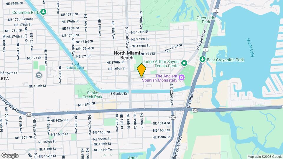1995 NE 167th St-Unit -4 Map and Location Details