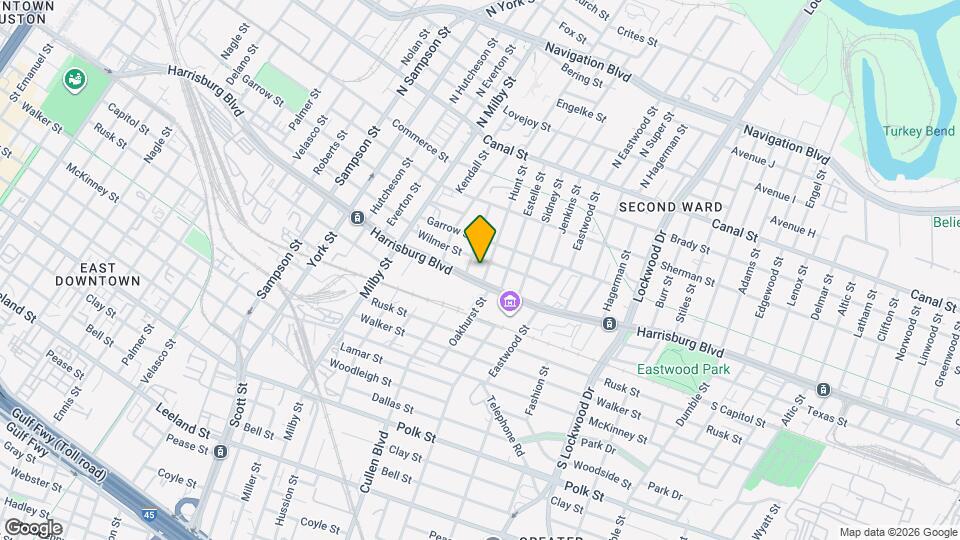 410 Hunt St Map and Location Details