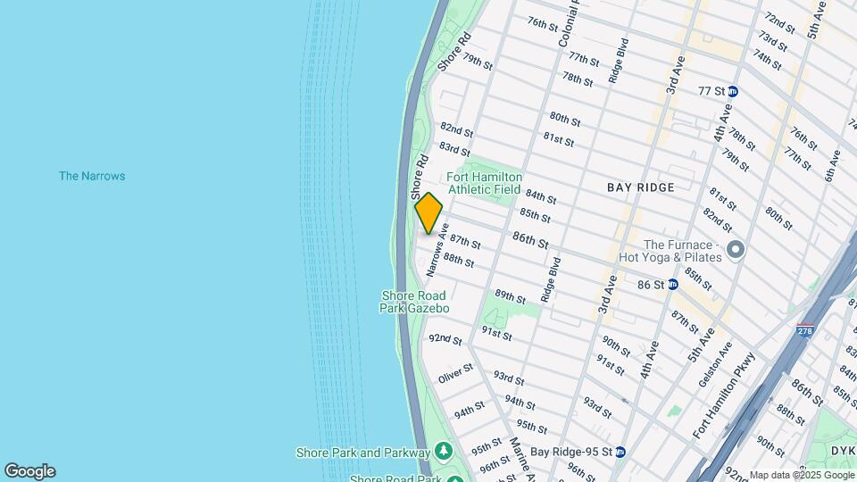 8701 Shore Rd Map and Location Details