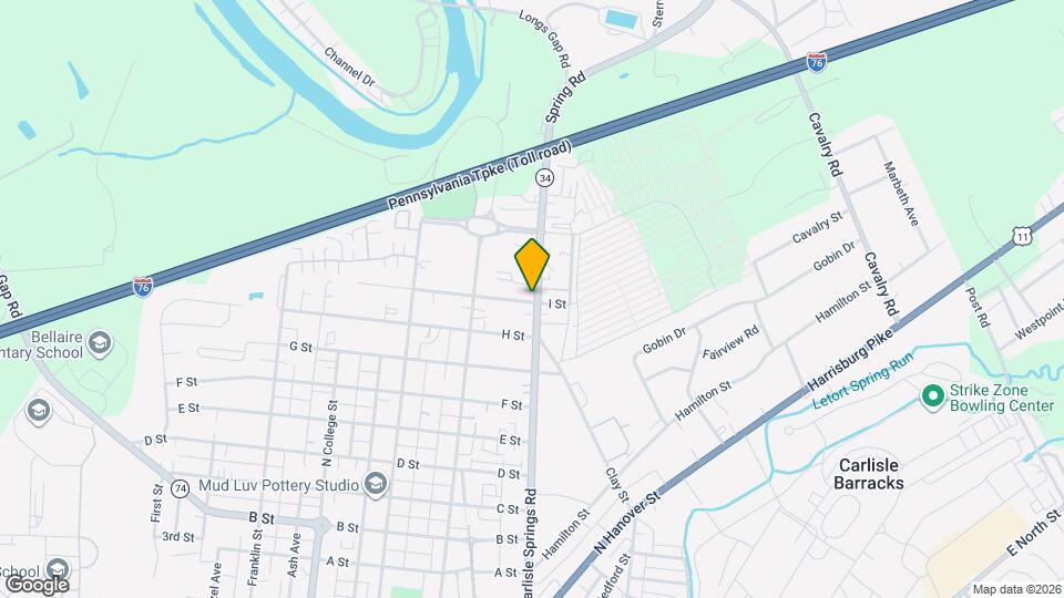 1 I St Map and Location Details