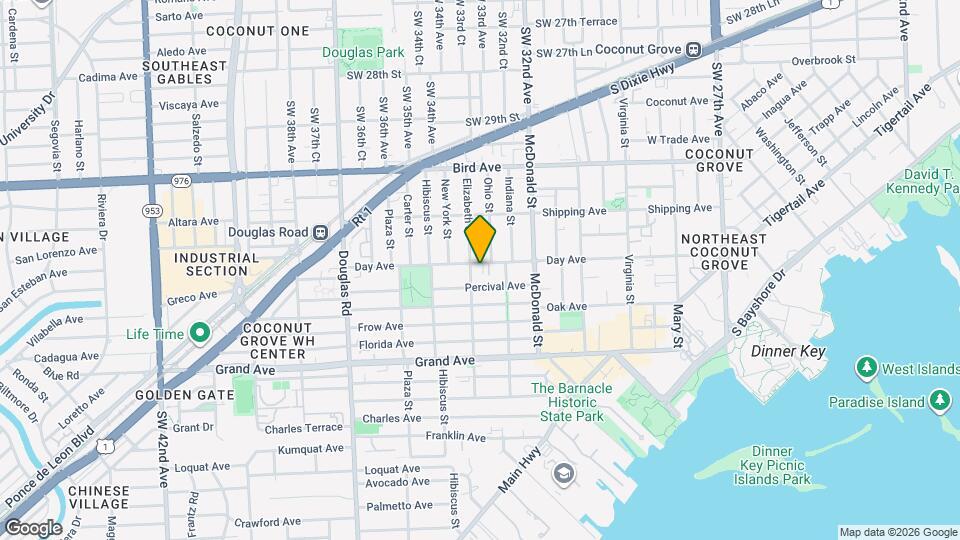 3374 Day Ave Map and Location Details