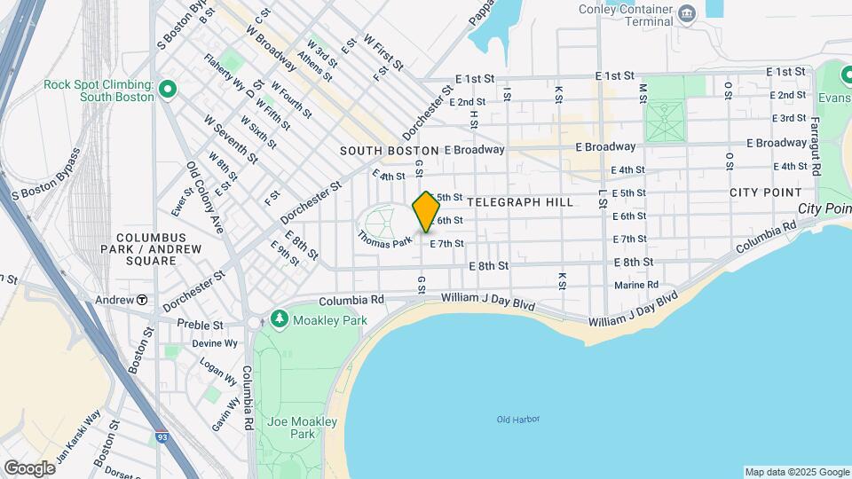 106 G St Mapa y Detalles de la Ubicación