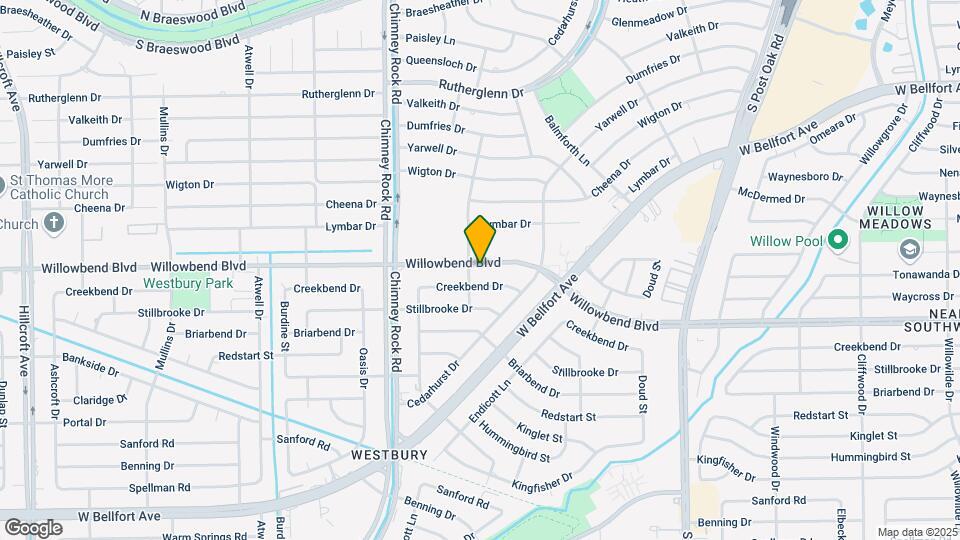 5259 Willowbend Blvd Map and Location Details