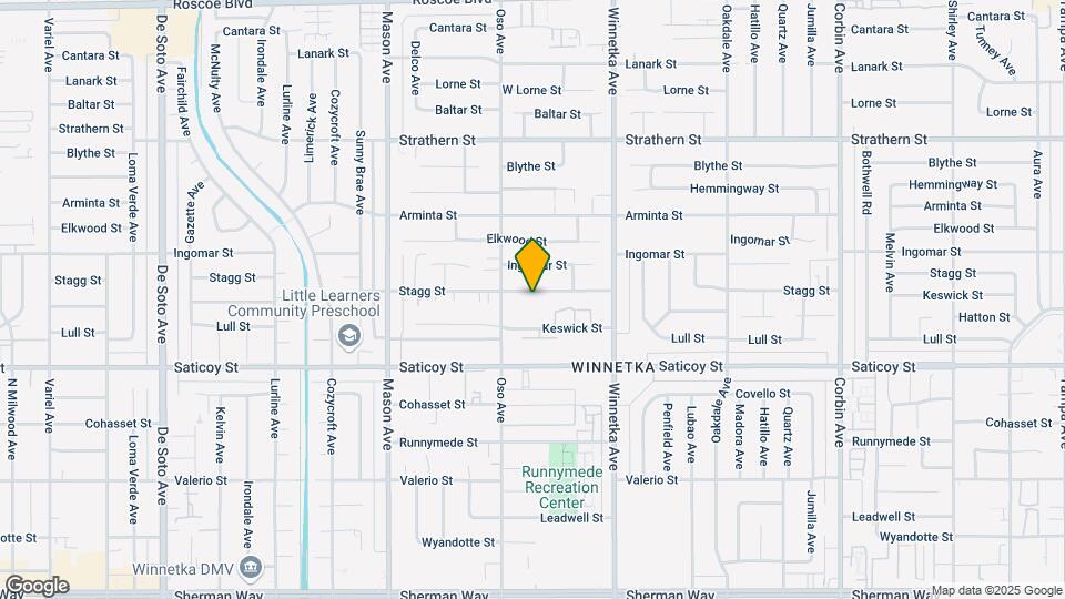 20230 Stagg St Mapa y Detalles de la Ubicación