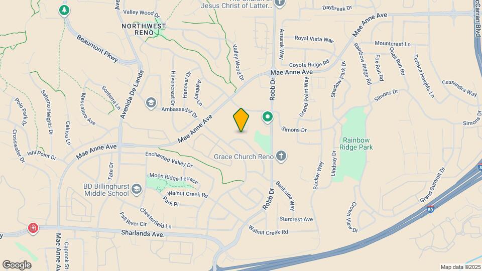 1426 Canyon Creek Rd Map and Location Details