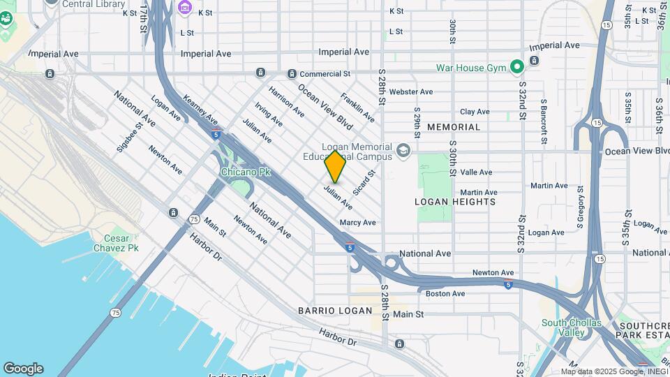 2242-2248 Julian Ave Map and Location Details
