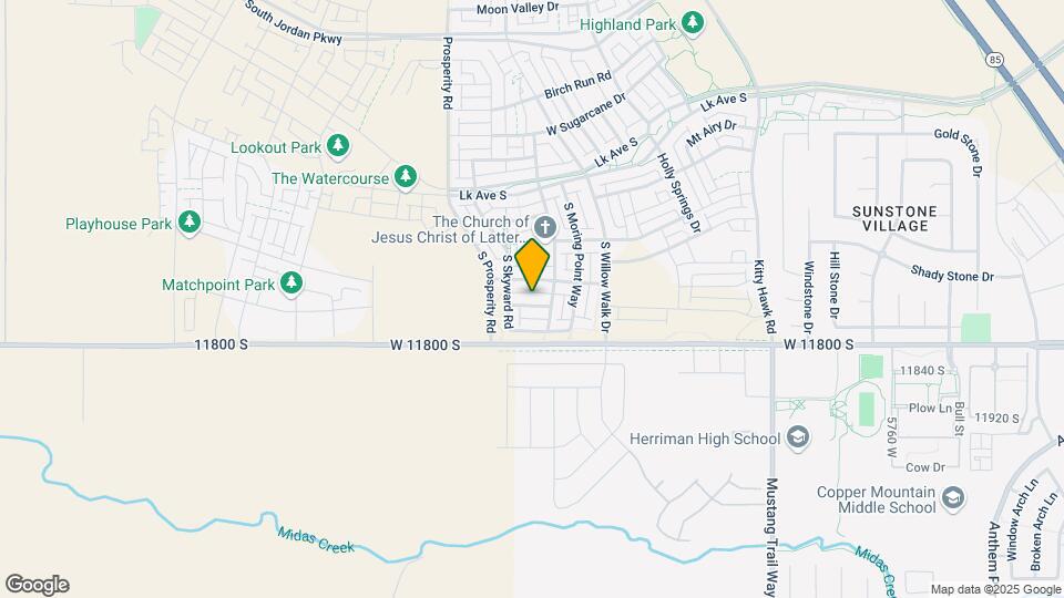 6354 Upland View Dr Map and Location Details