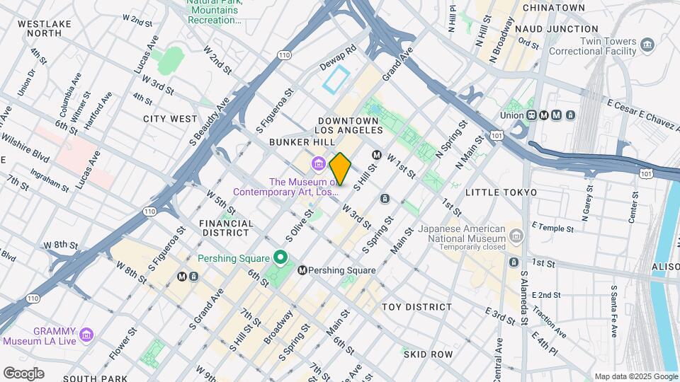151 S Olive St Map and Location Details