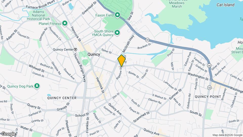 12 Bigelow St Map and Location Details