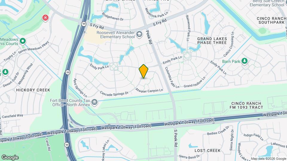 22127 Blossom Meadow Ct Map and Location Details