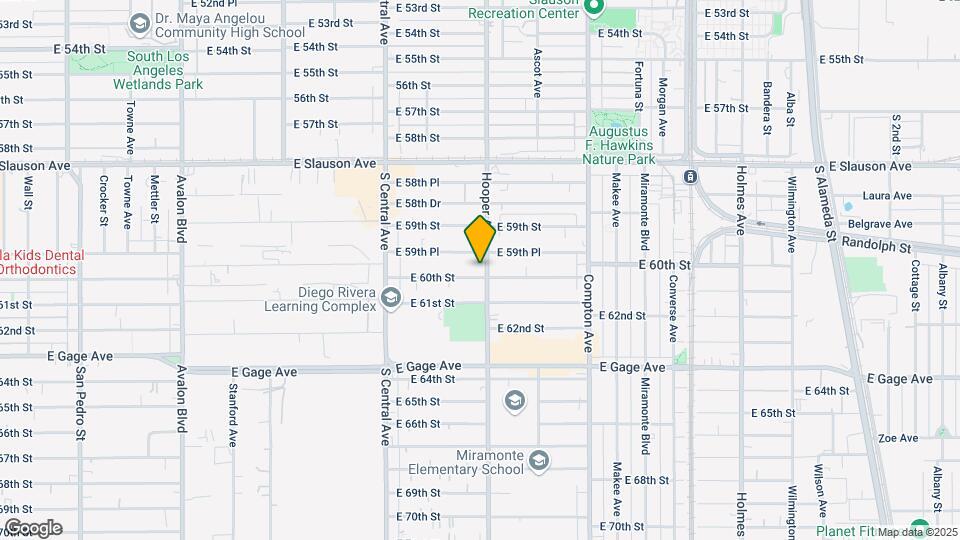 5957 Hooper Ave Mapa y Detalles de la Ubicación