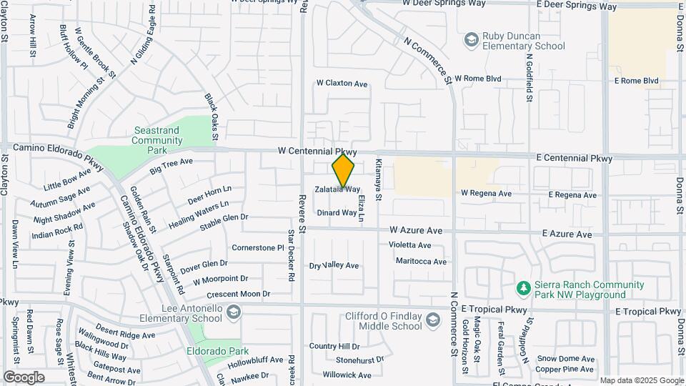 627 Zalataia Way Map and Location Details