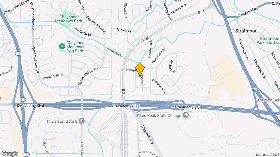 4324 Ericson Dr Map and Location Details