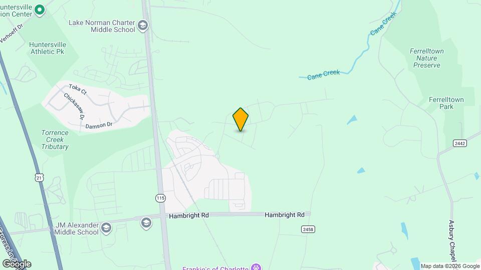 11607 Gilroy Ln Map and Location Details