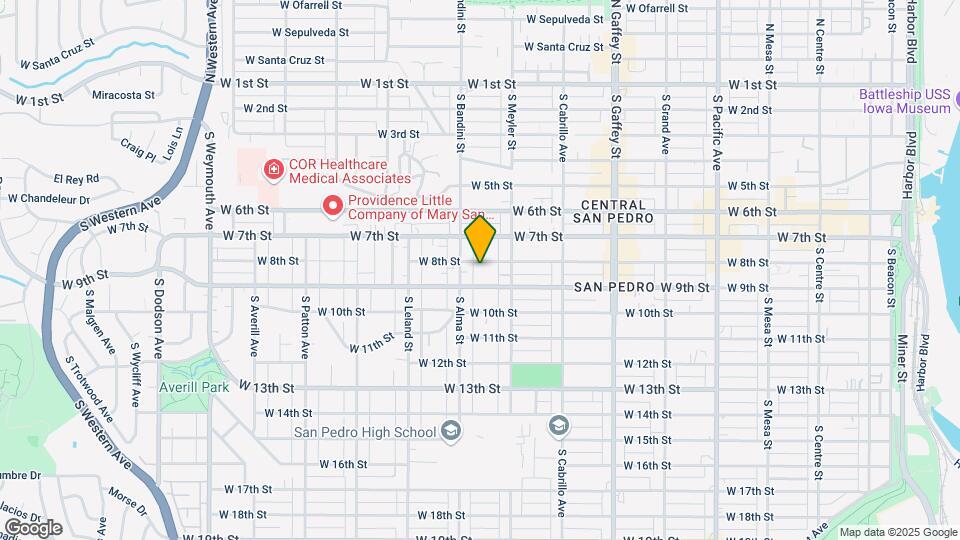 967 W 8th St Mapa y Detalles de la Ubicación