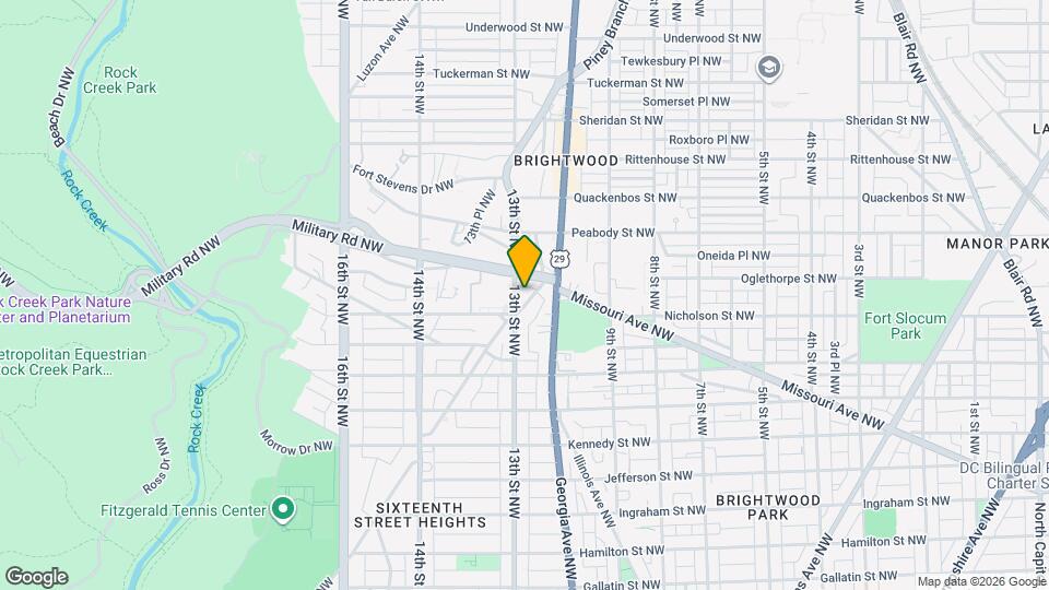 5824 Colorado Ave NW, Unit 3 Map and Location Details