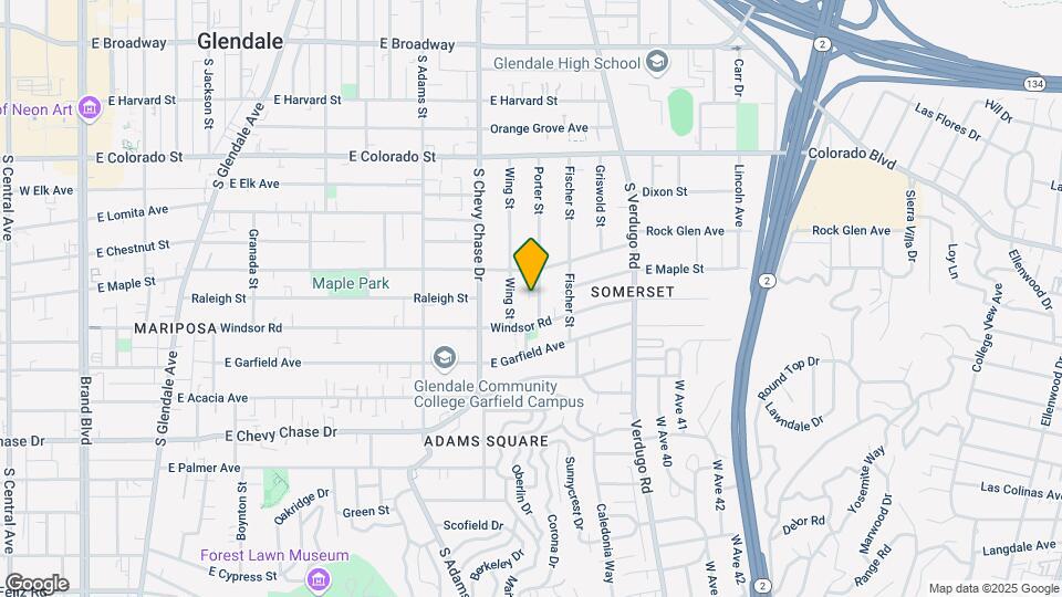 723 Porter St Mapa y Detalles de la Ubicación