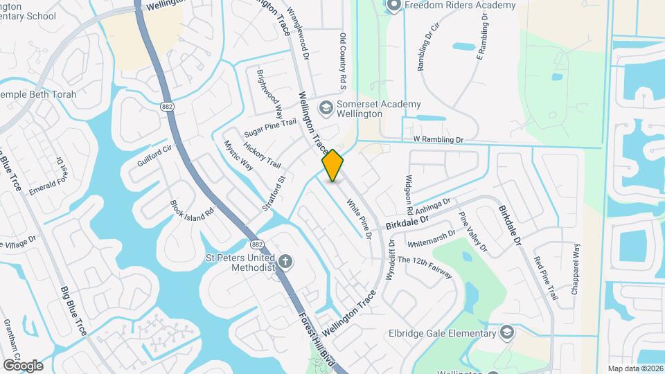 1183 White Pine Dr Map and Location Details