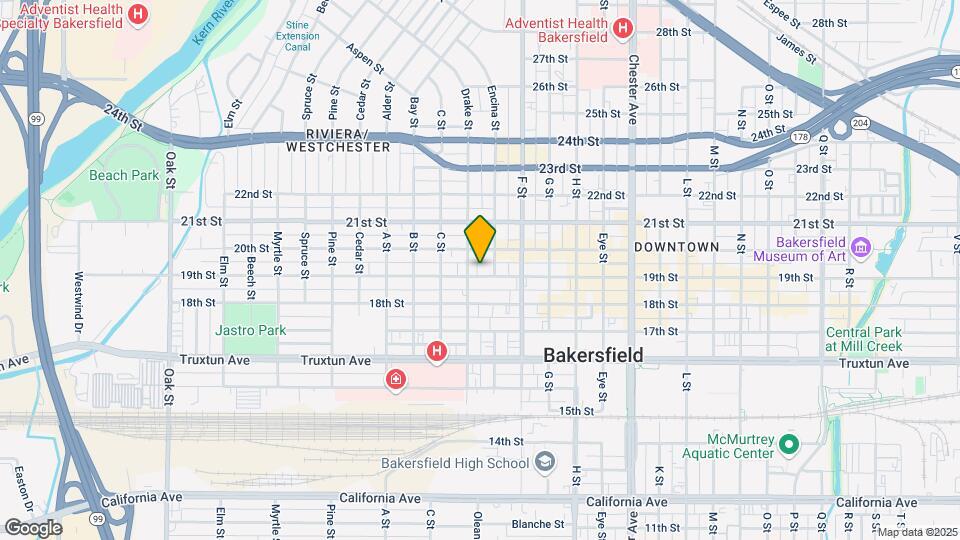 2018 19th St Map and Location Details