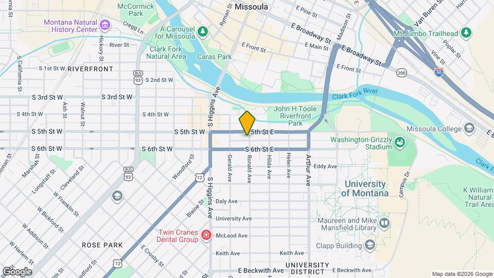 703 Ronald Ave Map and Location Details