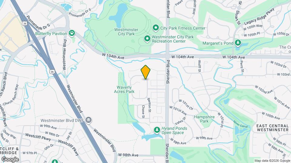 10251 Benton St Map and Location Details