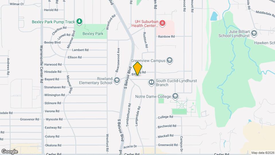 4385 Greenway Rd Map and Location Details