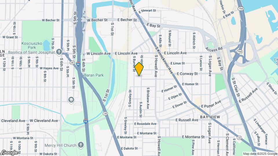 2439A S Austin St, Unit Upper Map and Location Details
