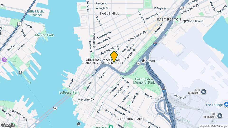 181 Paris St-Unit -1 Map and Location Details