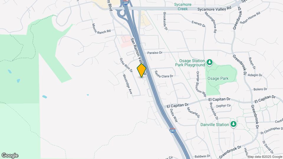 1133 San Ramon Valley Blvd Map and Location Details