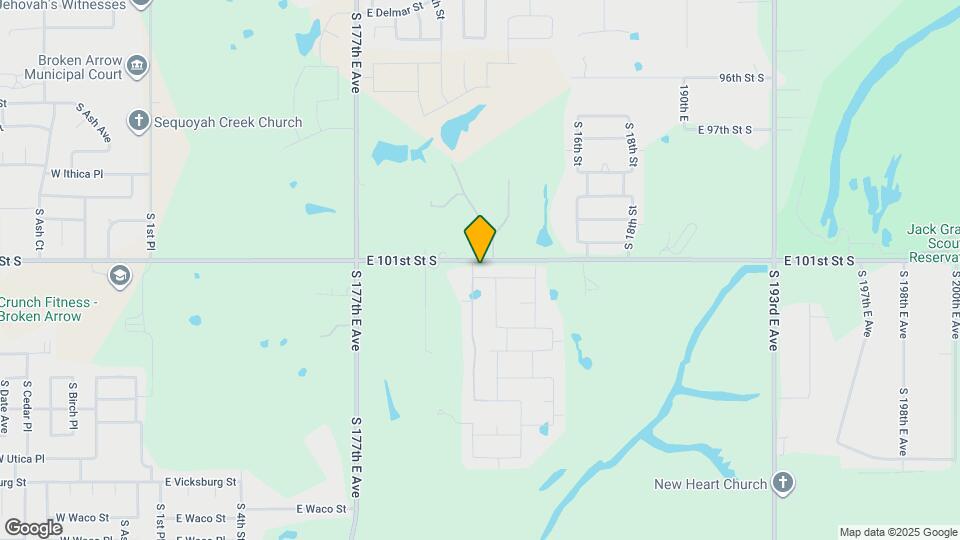 1402 E New Orleans Pl Map and Location Details