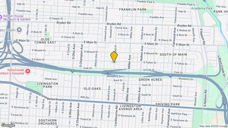 555 Kimball Pl Map and Location Details