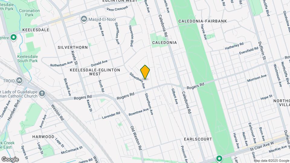 365 Silverthorn Ave Map and Location Details