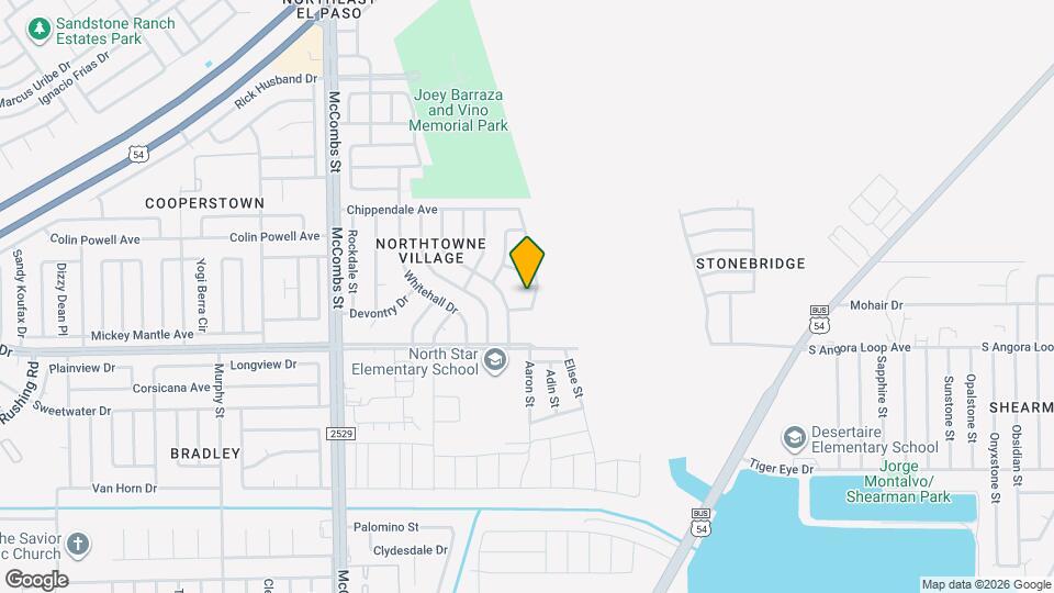 10957 Chippendale Ave Map and Location Details