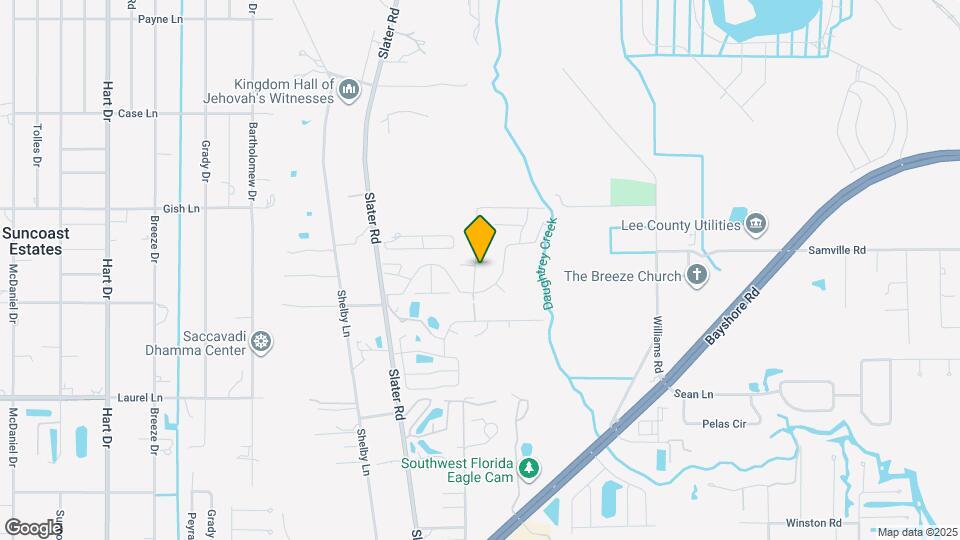 1018 Myakka Dr Map and Location Details