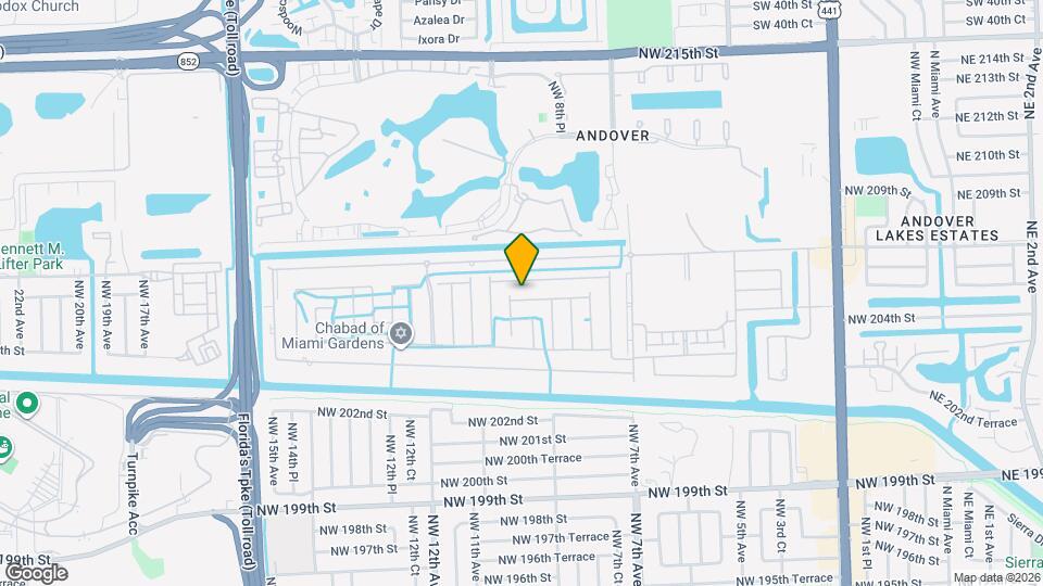 945 NW 206th St Map and Location Details